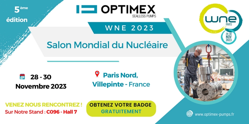 Optimex Salon Mondial du Nucléaire 2023 Paris