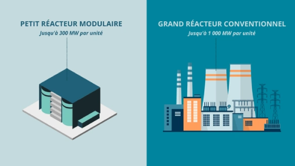 pompe à rotor noyé pour petit réacteur modulaire